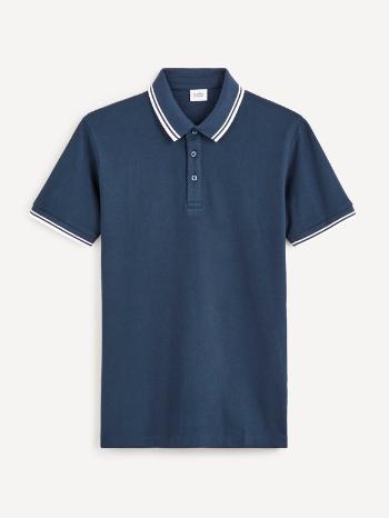 Celio Beline Polo triko Modrá