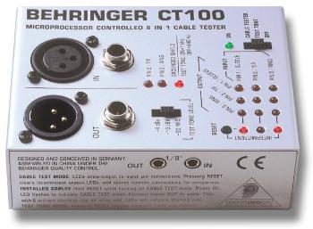 Behringer CT100 Tester na kabely