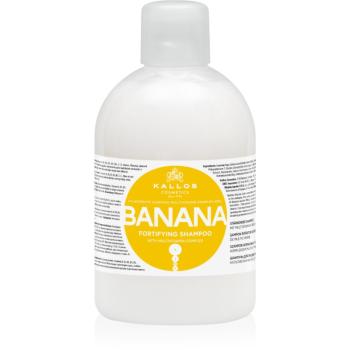 Kallos KJMN Professional Banana posilující šampon s multivitamínovým komplexem 1000 ml