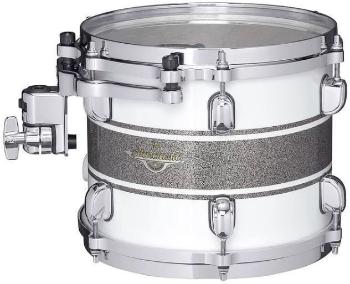 Tama MAT1007-SSR Starclassic Maple 10" Silver Snow Racing Stripe Tom-Tom