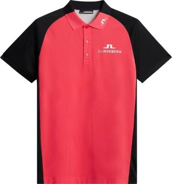 J.Lindeberg Calle Tour Azalea Wave Pink XL Polo košile