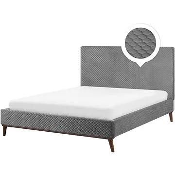 BELIANI BAYONNE 180 × 200 cm šedá (beliani_112496)