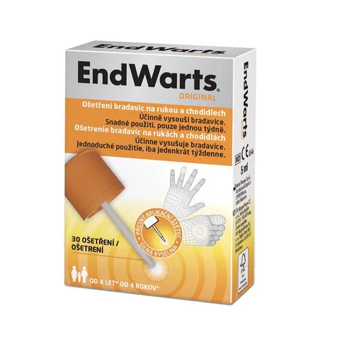 EndWarts ORIGINAL roztok k odstranění bradavic 5 ml