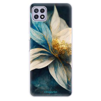 Odolné silikonové pouzdro iSaprio - Blue Petals - Samsung Galaxy A22 5G