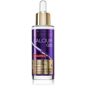 Bielenda Calcium + Q10 Concentrated actively lifting anti-wrinkle serum day/night liftingové sérum pro zpevnění kontur obličeje na den i noc 30 ml