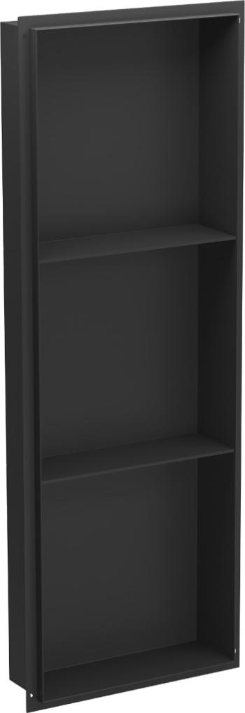 MEXEN - X-Wall-NR modul pre vstavanie do steny s policou 90x30, čierna 1971903010S