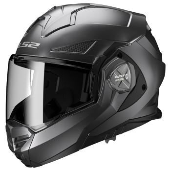 Výklopná moto přilba LS2 FF901 Advant X Solid Matt Titanium P/J  M (57-58)