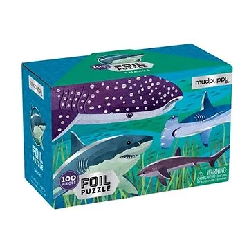 Foil Puzzle - Žraloci (100 ks) (9780735357303)