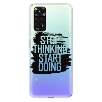 Odolné silikonové pouzdro iSaprio - Start Doing - black - Xiaomi Redmi Note 11 / Note 11S