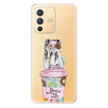 Odolné silikonové pouzdro iSaprio - Donut Worry - Vivo V23 5G