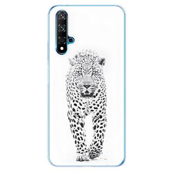 Odolné silikonové pouzdro iSaprio - White Jaguar - Huawei Nova 5T