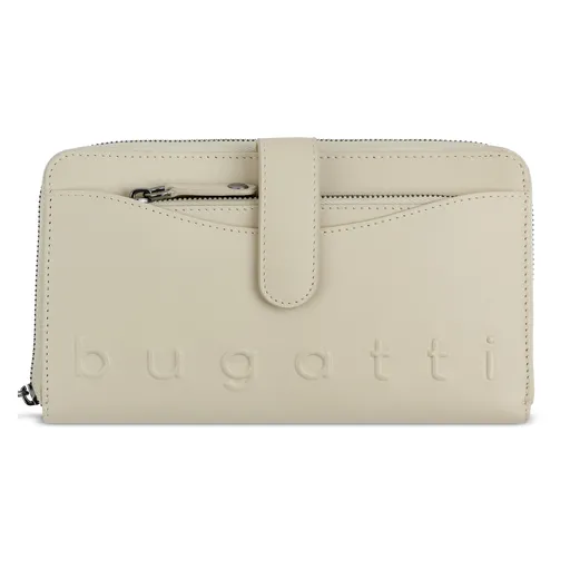 Dámská kožená peněženka Bugatti Dophne - béžová