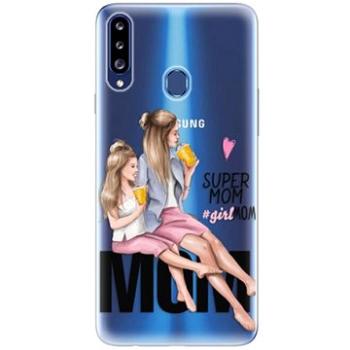 iSaprio Milk Shake - Blond pro Samsung Galaxy A20s (shakblon-TPU3_A20s)