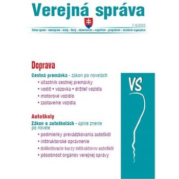 VS 7-9/2022 – Doprava a cestná premávka (9771337044159)