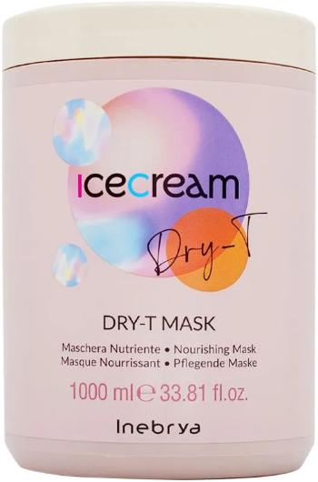 Inebrya Vyživující maska na suché, krepovité a chemicky upravené vlasy Ice Cream (Dry-T Mask) 1000 ml