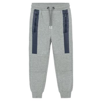 Sportovní kalhoty- šedé - 116 GREY MELANGE