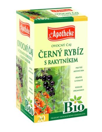 APOTHEKE BIO SELECTION ČAJ AKTÍVNY DEŇ ČIERNE RÍB. 20x1 5 g 20 x 1.5 g