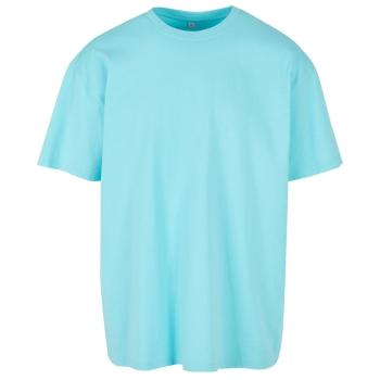 Build Your Brand Pánské tričko Heavy Oversize Tee - Beryl blue | XXXXXL