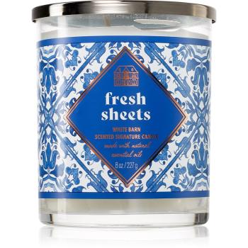 Bath & Body Works Fresh Sheets vonná svíčka 227 g