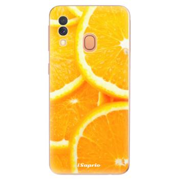 Odolné silikonové pouzdro iSaprio - Orange 10 - Samsung Galaxy A40