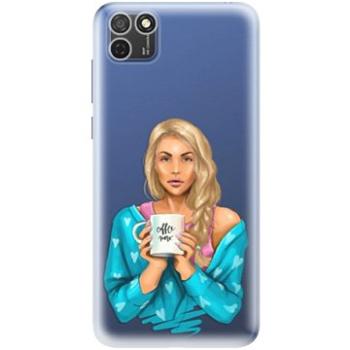 iSaprio Coffe Now - Blond pro Honor 9S (cofnoblo-TPU3_Hon9S)