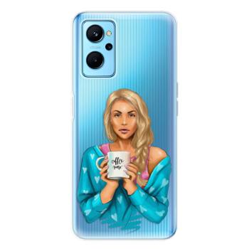 Odolné silikonové pouzdro iSaprio - Coffe Now - Blond - Realme 9i