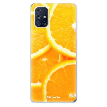 Odolné silikonové pouzdro iSaprio - Orange 10 - Samsung Galaxy M31s