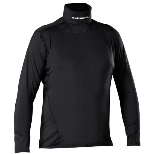 WINNWELL NECK GUARD YTH Dětské hokejové triko, černá, velikost