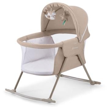 KINDERKRAFT Postýlka dětská 3v1 Lovi Beige