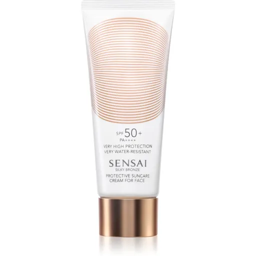 Sensai Silky Bronze ochranný krém na obličej proti slunečnímu záření SPF 50+ 50 ml