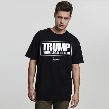 Tričko Cocaine Life Trump Your Local Dealer Tee Black - XL