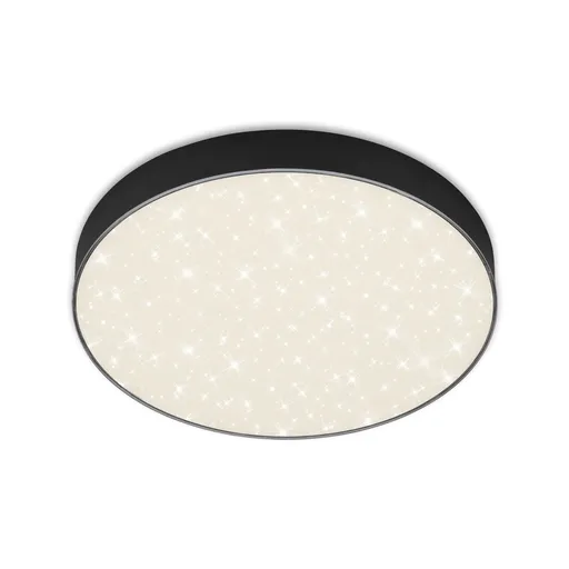 BRILONER LED stropní svítidlo hvězdné nebe, pr. 28,7 cm, 21 W, černá BRI 7074-415