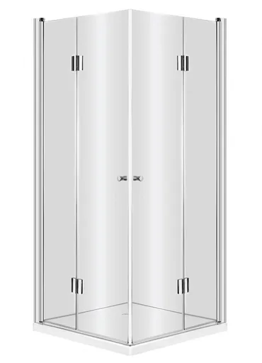 DEANTE Kerria chrom Sprchový kout, čtvercový, 80 cm KTK_042P
