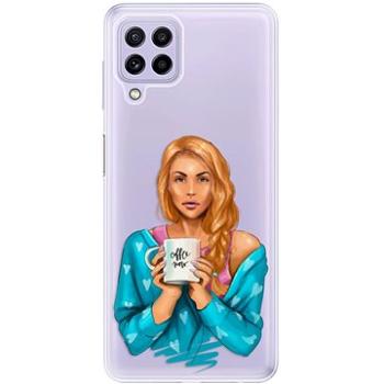 iSaprio Coffe Now - Redhead pro Samsung Galaxy A22 (cofnored-TPU3-GalA22)