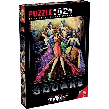 Anatolian Čtvercové puzzle Ženský orchestr 1024 dílků (8698543110144)