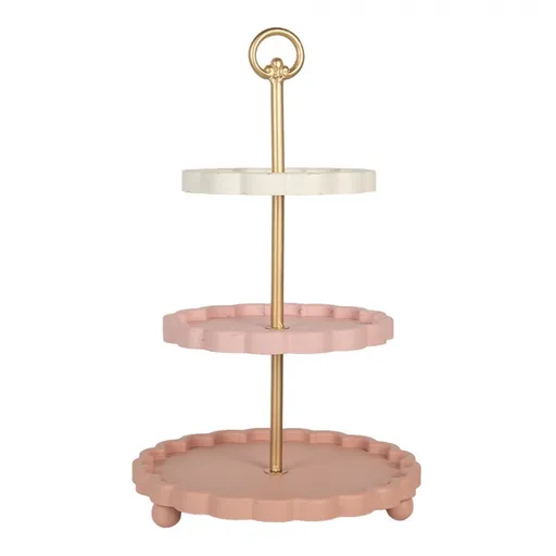 Zeleno-zlatý fotorámeček zdobený květy - 18*2*26 cm / 13*18 cm Clayre & Eef