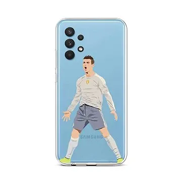 TopQ Samsung A32 silikon Fotbalista 61941 (Sun-61941)