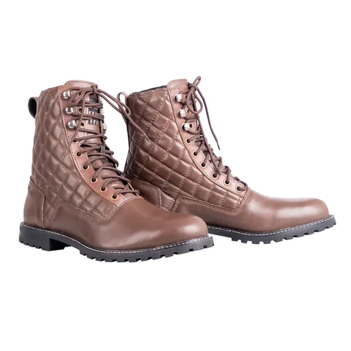 Dámské moto boty W-TEC Leocia Brown hnědá 39