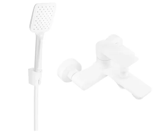 MEXEN/S Royo R62 vanová sprchová souprava, bílá 7223R62-20 7223R62-20