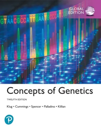 Concepts of Genetics, Global Edition - Michael Palladino, Charlotte Spencer, William Klug, Michael Cummings, Darrell Killian