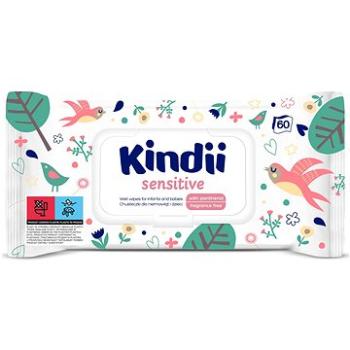 KINDII Sensitive ubrousky pro miminka i děti 60 ks (5900095033530)