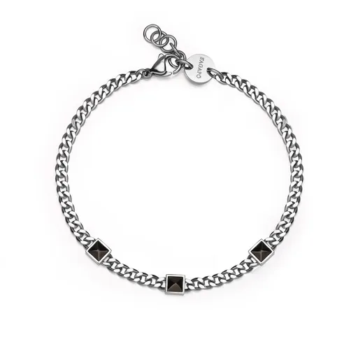 S'Agapõ Moderní pánský ocelový náramek Proud SPD32