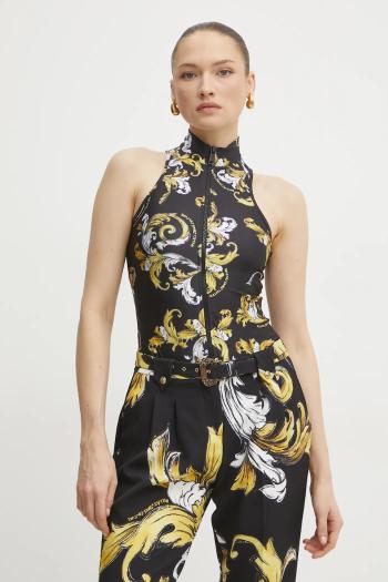 Body Versace Jeans Couture dámske, čierna farba, 78HAM207 JS470