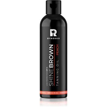 ByRokko Shine Brown Peach ochranný olej pro podporu opálení 150 ml