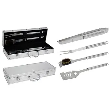 PROGARDEN Grilovací nářadí v kufříku sada 4ks (KO-C80210330)