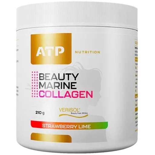 ATP NUTRITION BEAUTY MARINE COLLAGEN 210 G STRAWBERRY LIME Mořský kolagen, , velikost