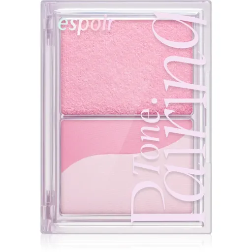 espoir Tone Pairing Cheek trio tvářenka pro dokonalý vzhled odstín Pink Icing 9 g