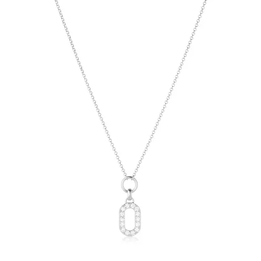 Sif Jakobs Okouzlující stříbrný náhrdelník s kubickými zirkony Capizzi SJ-N42230-CZ
