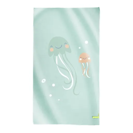 Saro Baby mikrovláknová osuška 90x160cm Jellyfish