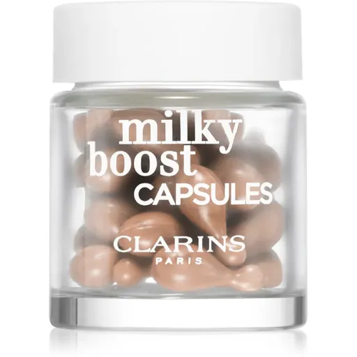 Clarins Milky Boost Capsules rozjasňující make-up kapsle odstín 03 30x0,2 ml
